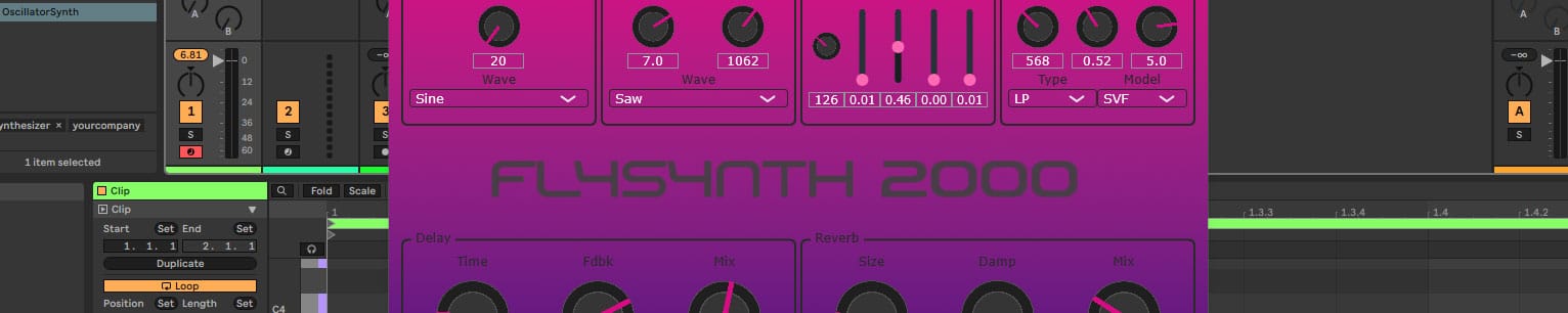 VST synth Flysynth2000